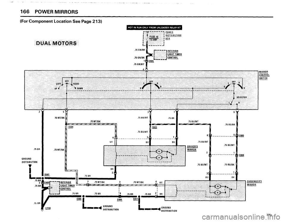 BMW 325e 1985 E30 Electrical Troubleshooting Manual 