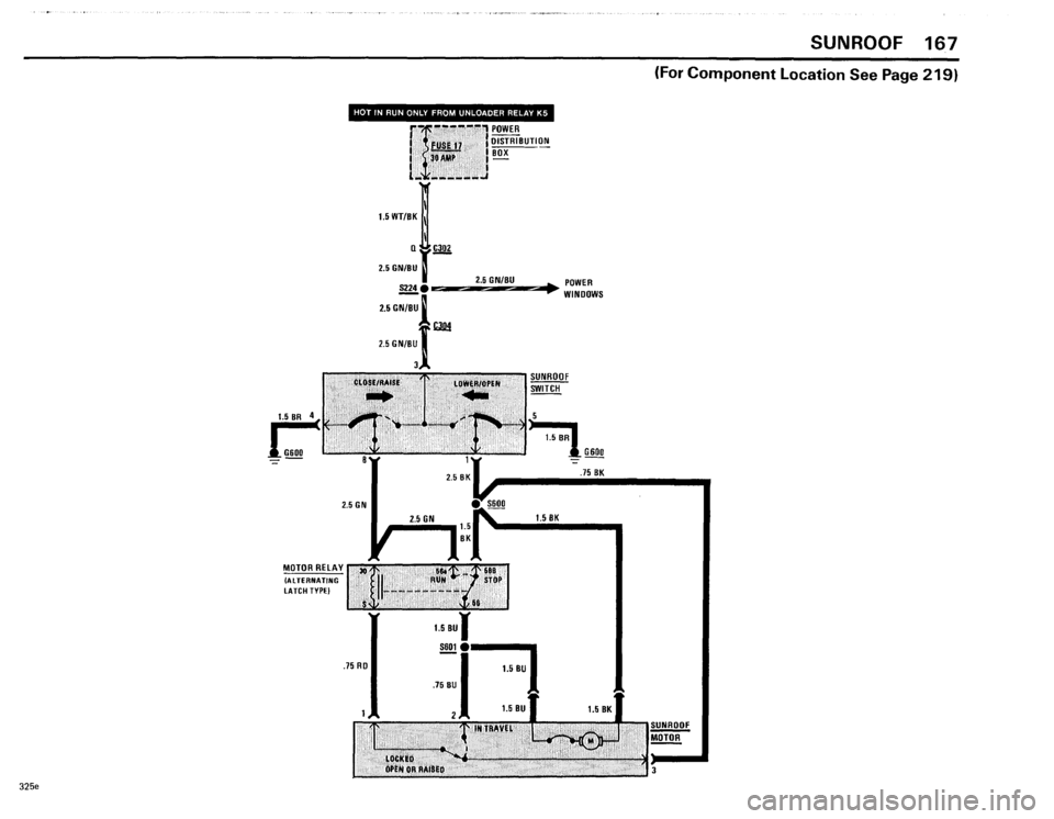 BMW 325e 1985 E30 Electrical Troubleshooting Manual 