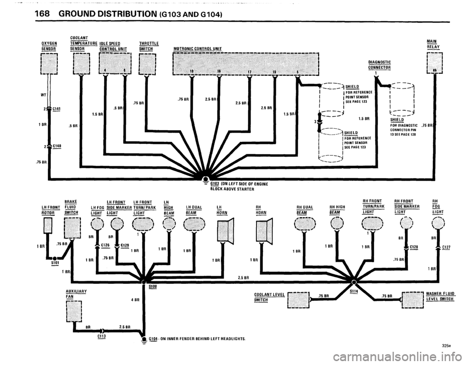 BMW 325e 1985 E30 Electrical Troubleshooting Manual 