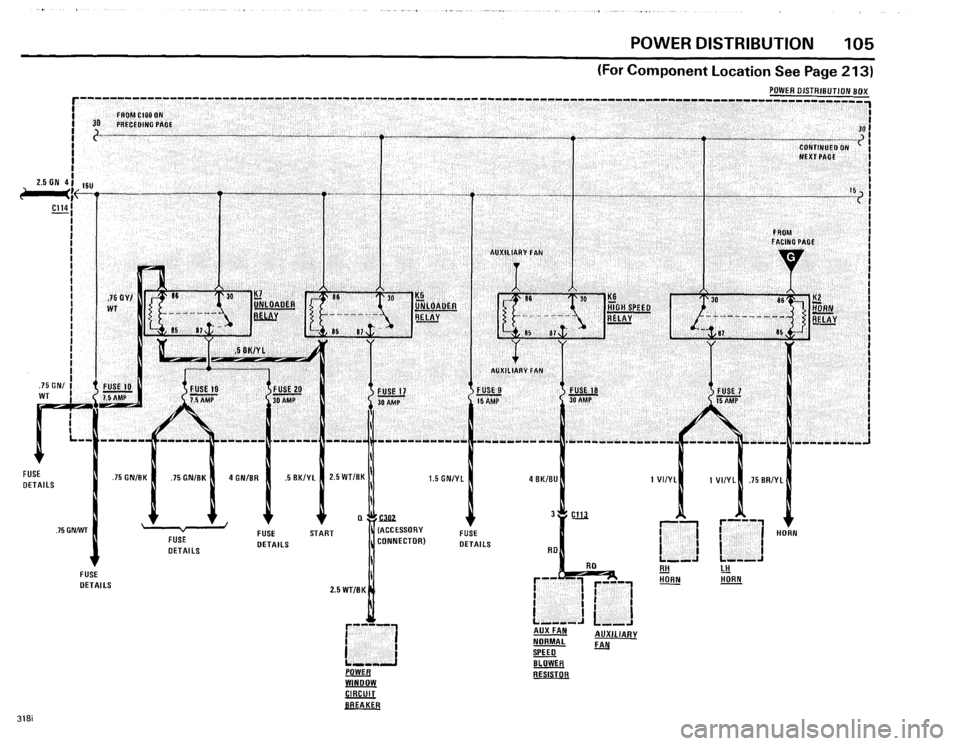 BMW 325e 1985 E30 Electrical Troubleshooting Manual 