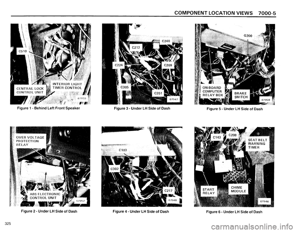 BMW 325i 1986 E30 Electrical Troubleshooting Manual 