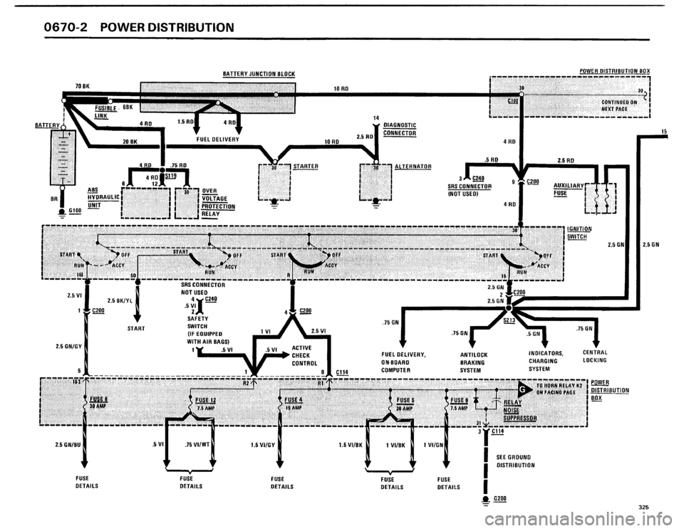 BMW 325i 1986 E30 Electrical Troubleshooting Manual 