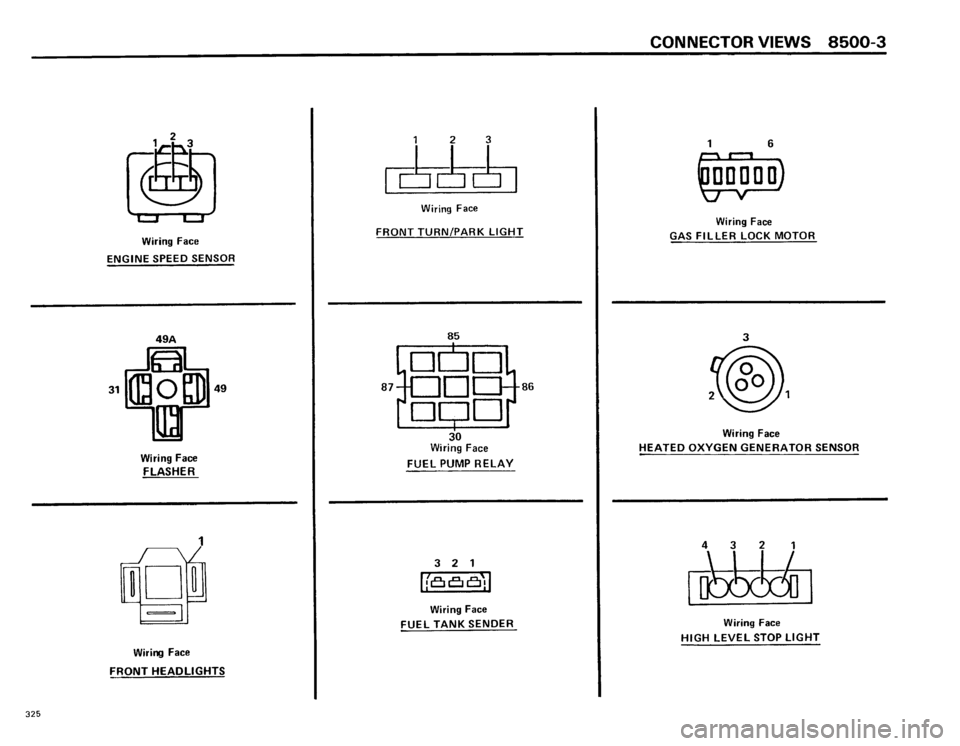 BMW 325i 1986 E30 Electrical Troubleshooting Manual 