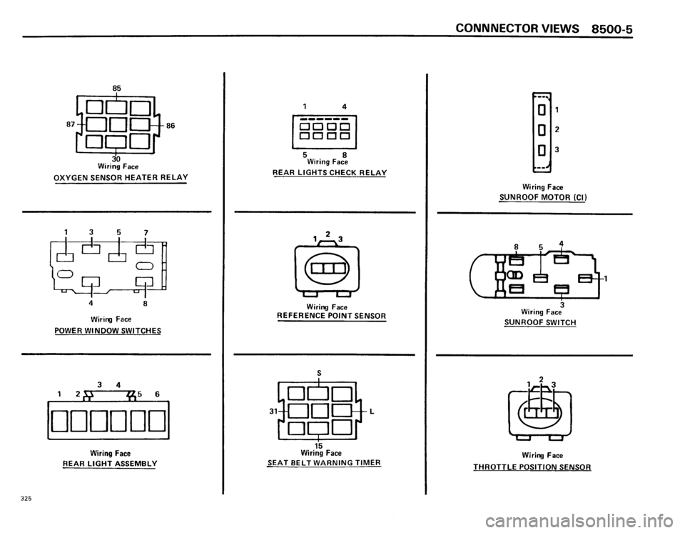 BMW 325i 1986 E30 Electrical Troubleshooting Manual 