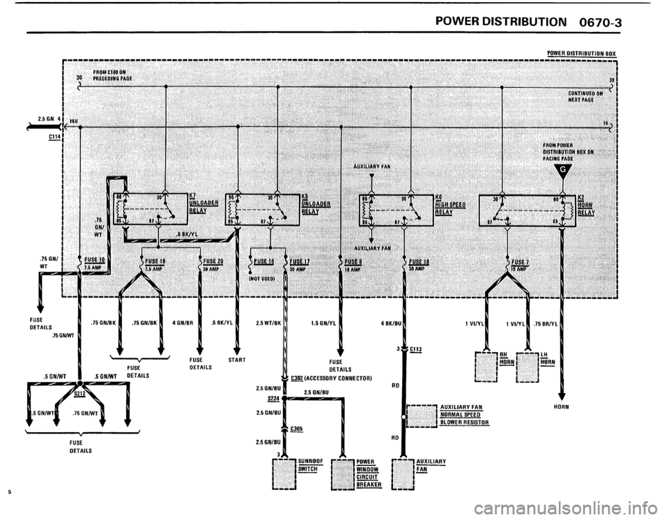 BMW 325i 1986 E30 Electrical Troubleshooting Manual 