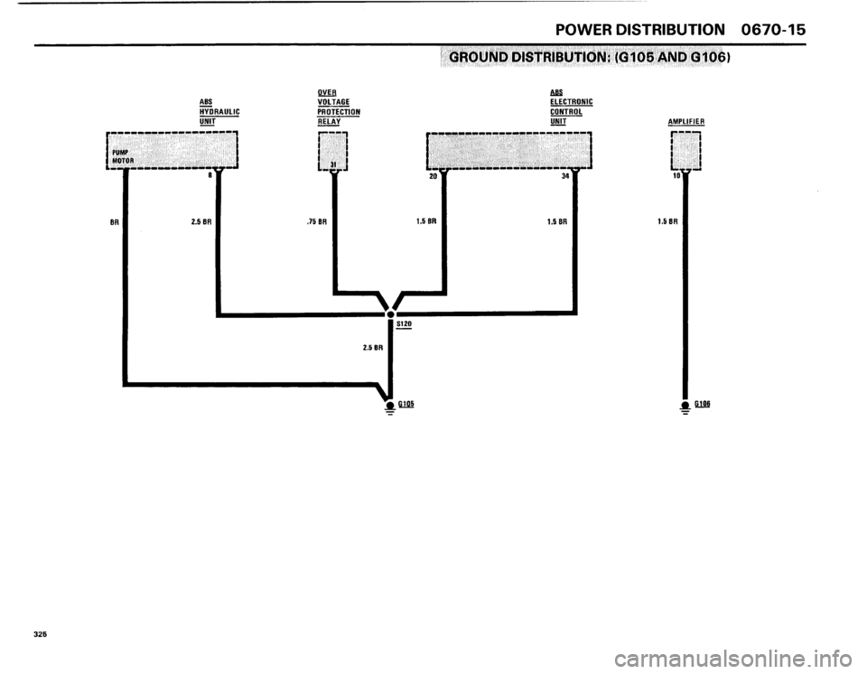 BMW 325i 1986 E30 Electrical Troubleshooting Manual 
