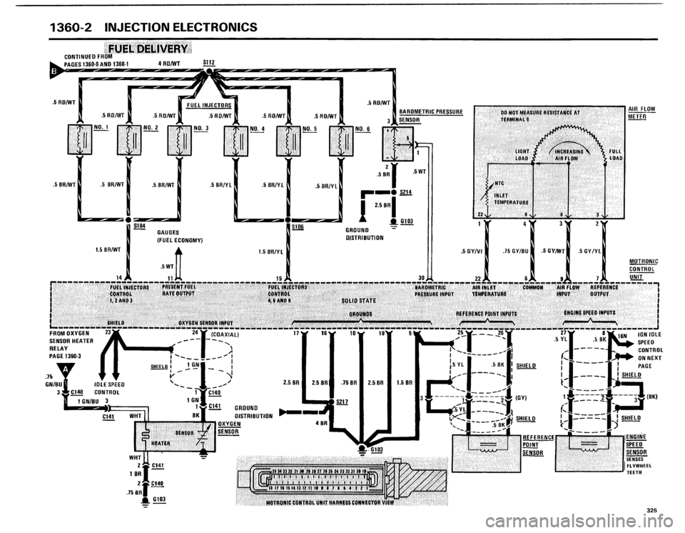 BMW 325i 1986 E30 Electrical Troubleshooting Manual 