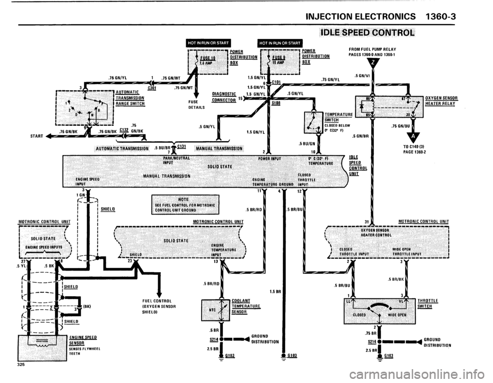 BMW 325i 1986 E30 Electrical Troubleshooting Manual 