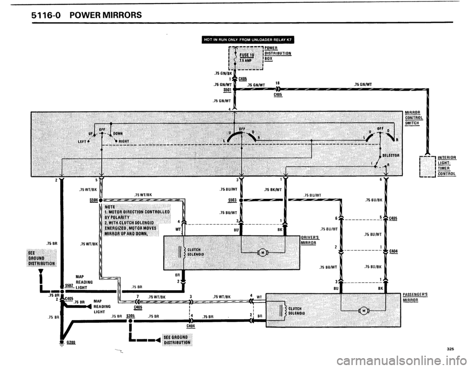 BMW 325i 1986 E30 Electrical Troubleshooting Manual 