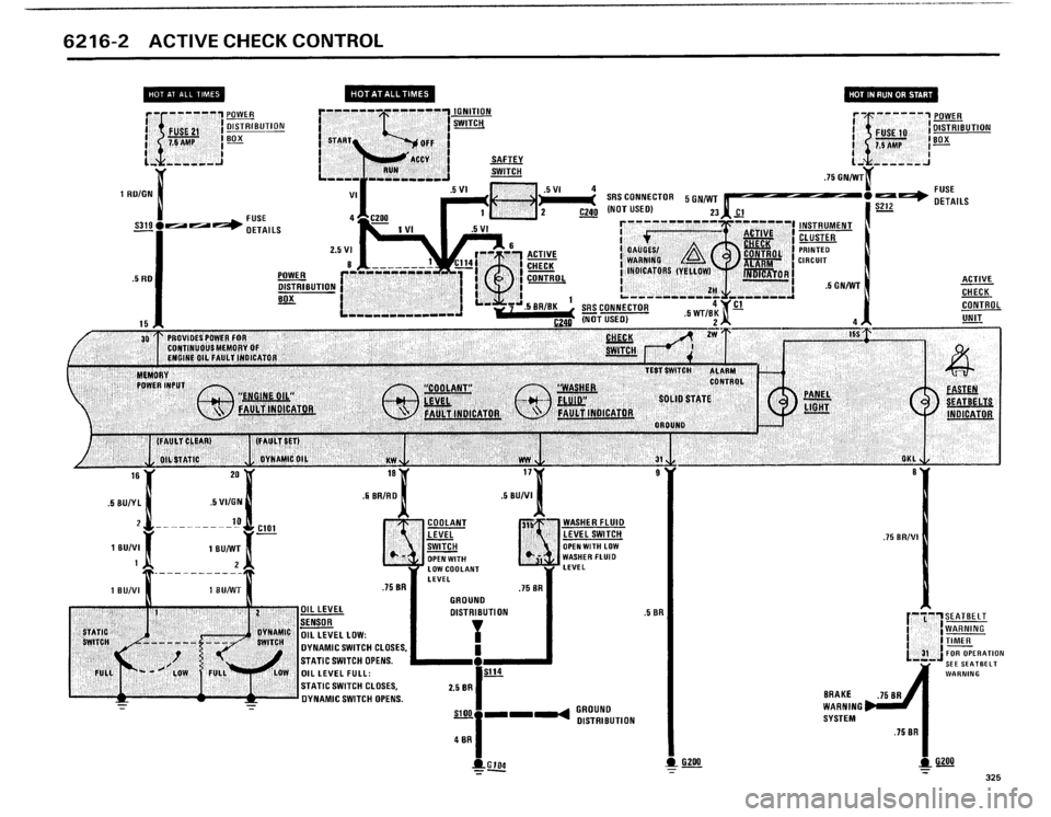 BMW 325i 1986 E30 Electrical Troubleshooting Manual 