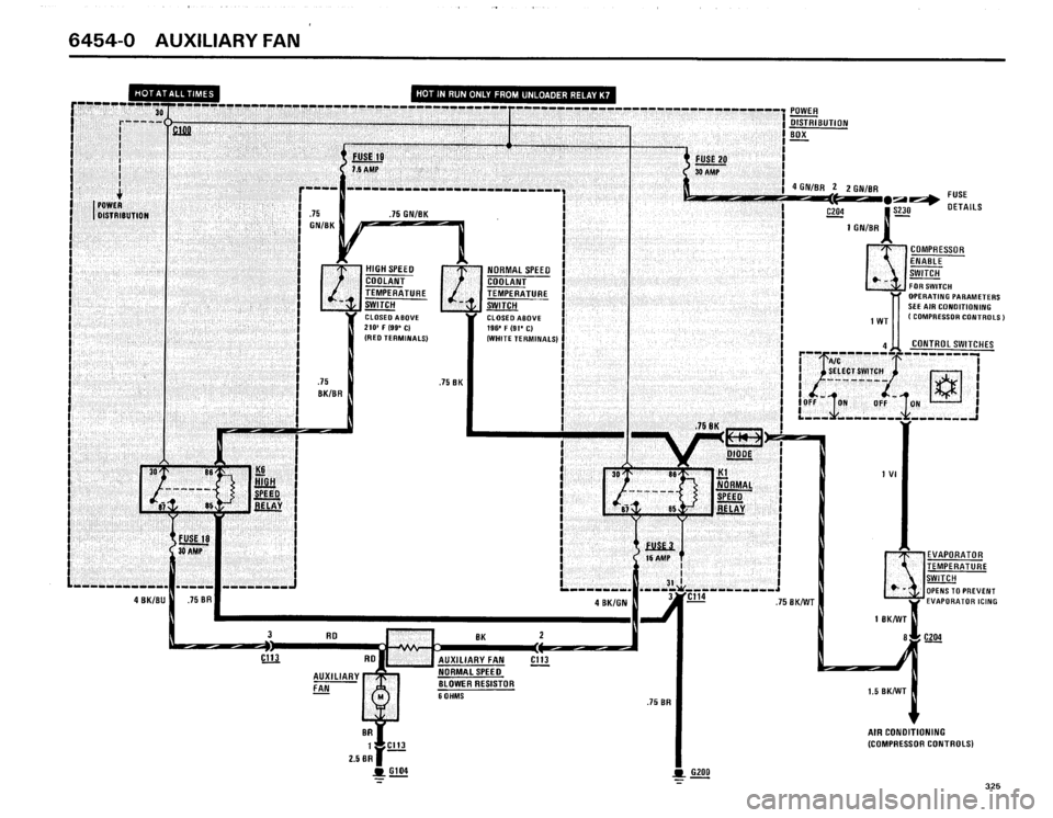 BMW 325i 1986 E30 Electrical Troubleshooting Manual 
