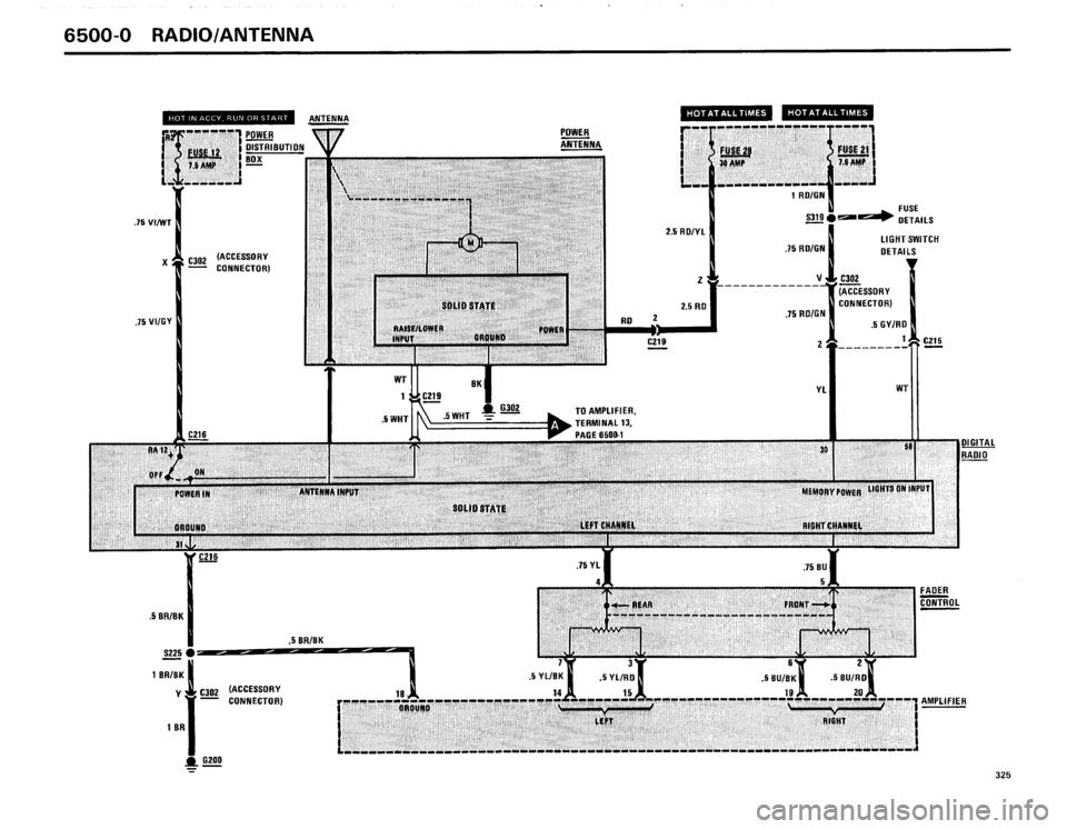 BMW 325i 1986 E30 Electrical Troubleshooting Manual 