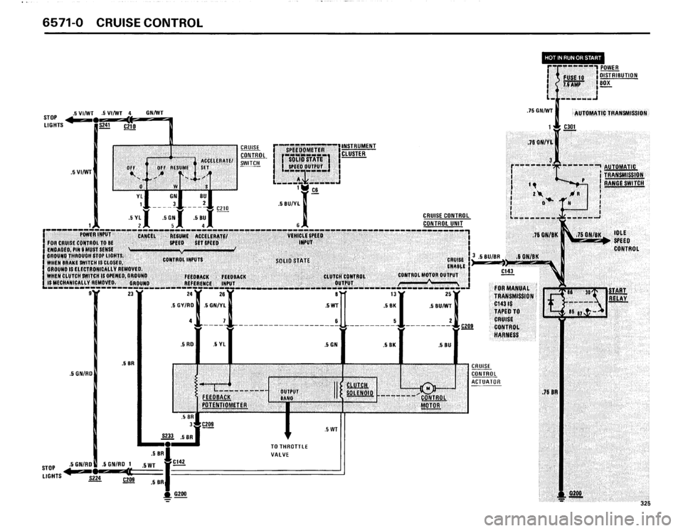 BMW 325i 1986 E30 Electrical Troubleshooting Manual 