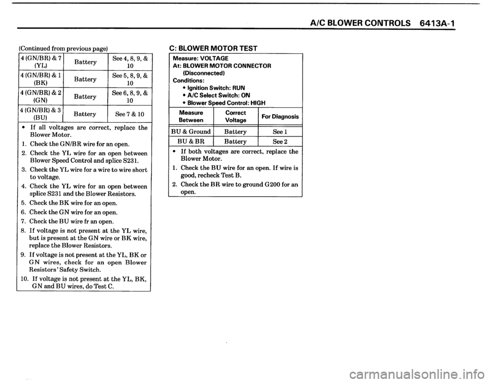 BMW 325i 1987 E30 Electrical Troubleshooting Manual 