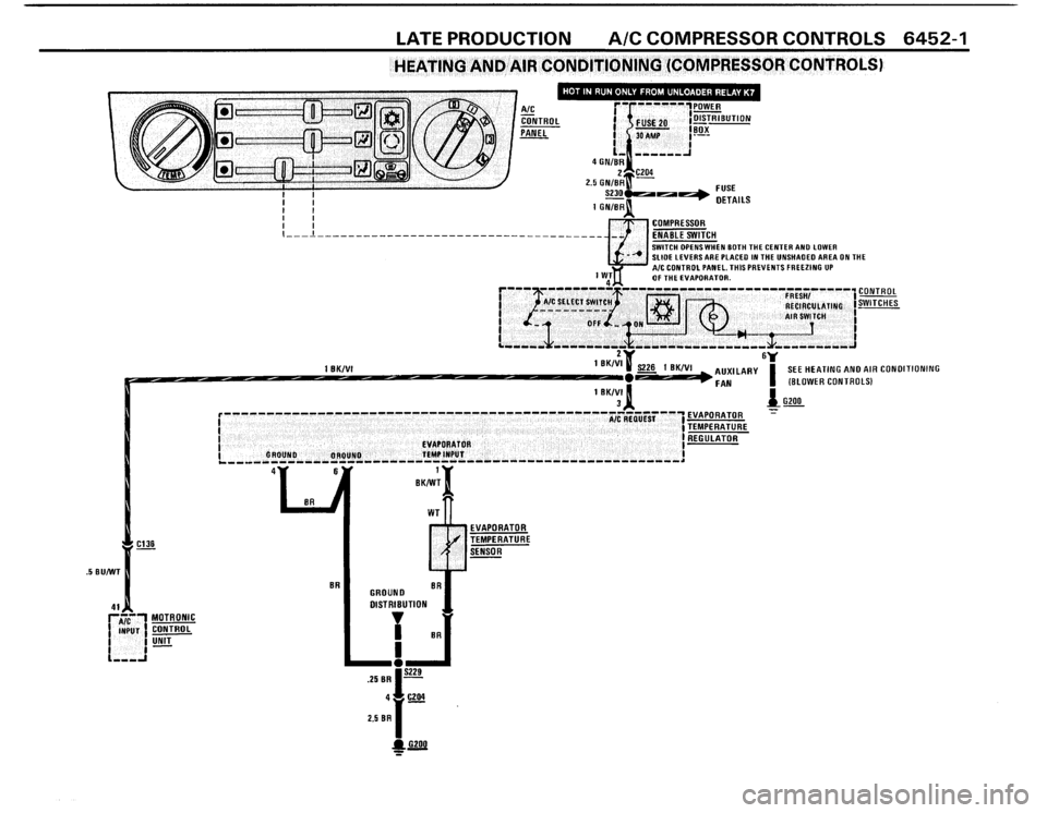 BMW 325i 1987 E30 Electrical Troubleshooting Manual 