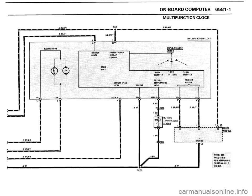 BMW 325i 1987 E30 Electrical Troubleshooting Manual 