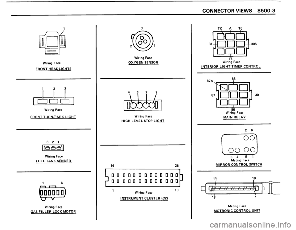 BMW M3 1987 E30 Electrical Troubleshooting Manual 