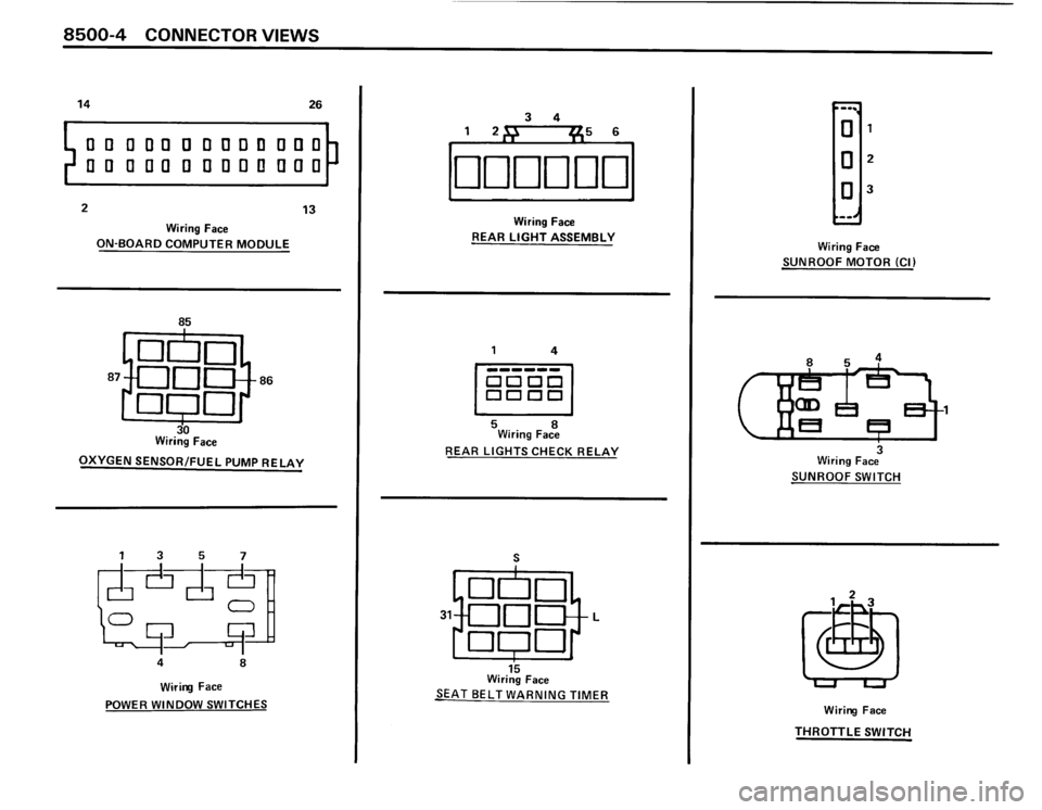 BMW M3 1987 E30 Electrical Troubleshooting Manual 