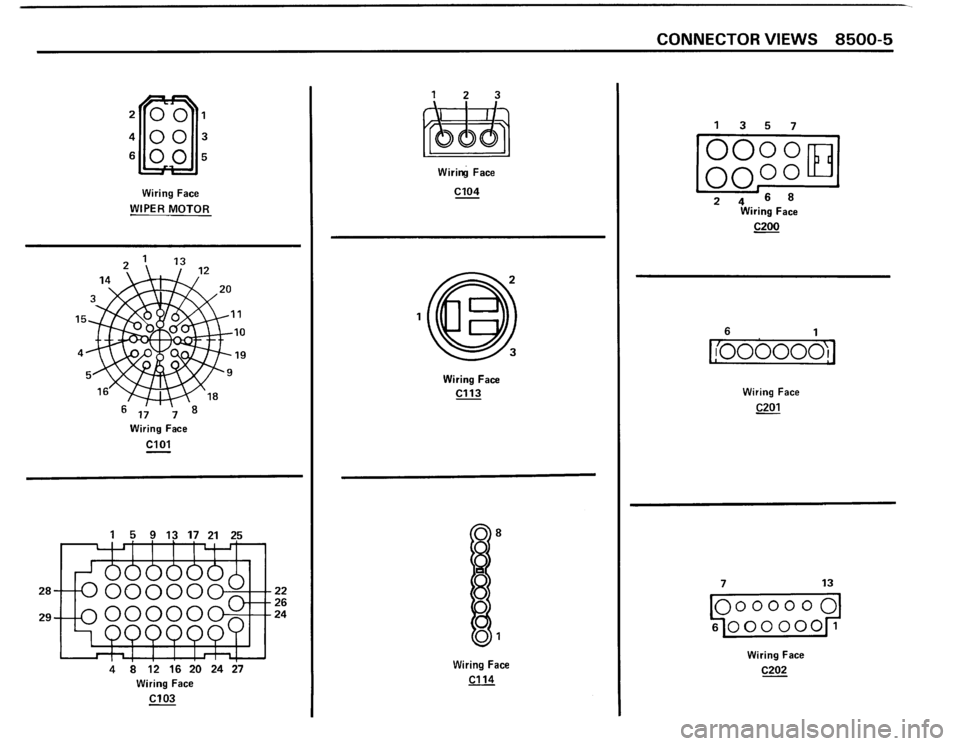 BMW M3 1987 E30 Electrical Troubleshooting Manual 