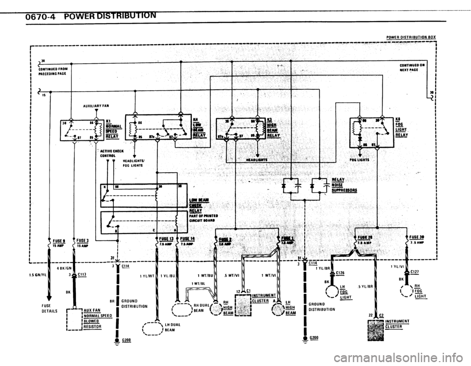 BMW M3 1987 E30 Electrical Troubleshooting Manual 