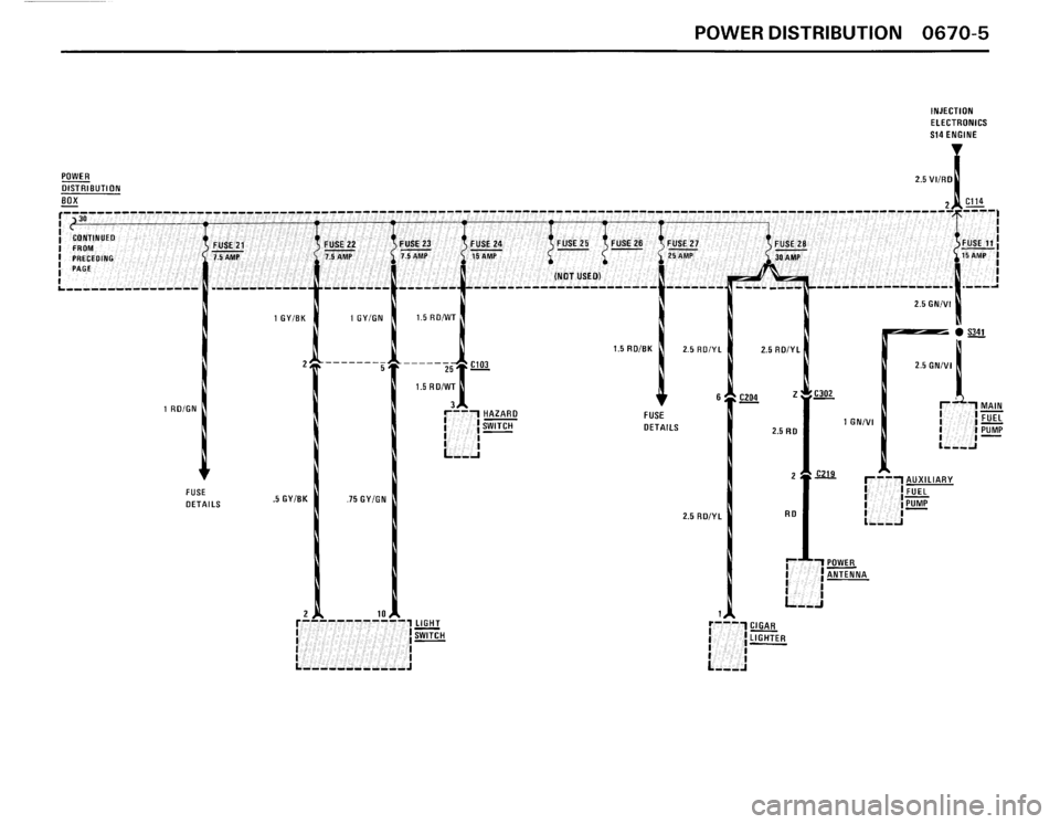 BMW M3 1987 E30 Electrical Troubleshooting Manual 