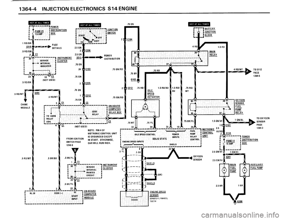 BMW M3 1987 E30 Electrical Troubleshooting Manual 