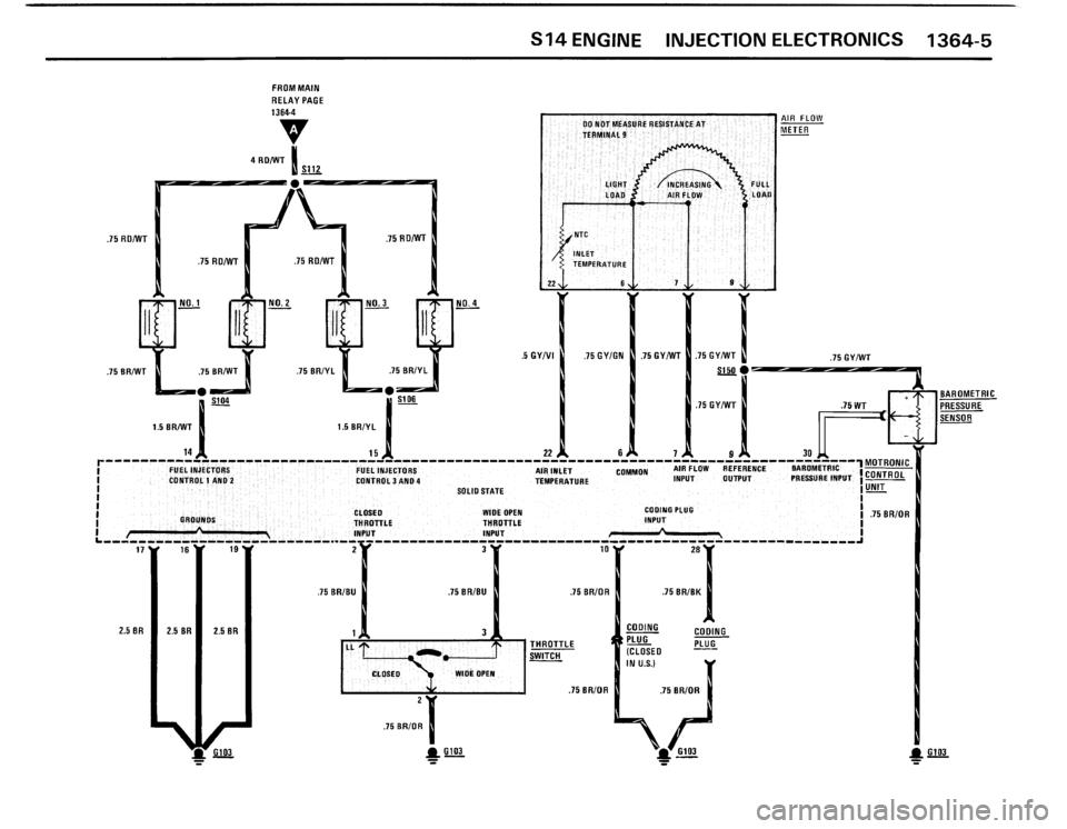 BMW M3 1987 E30 Electrical Troubleshooting Manual 