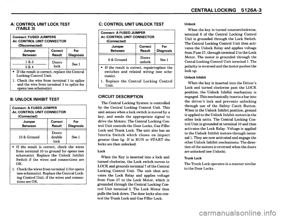 BMW M3 1987 E30 Electrical Troubleshooting Manual 