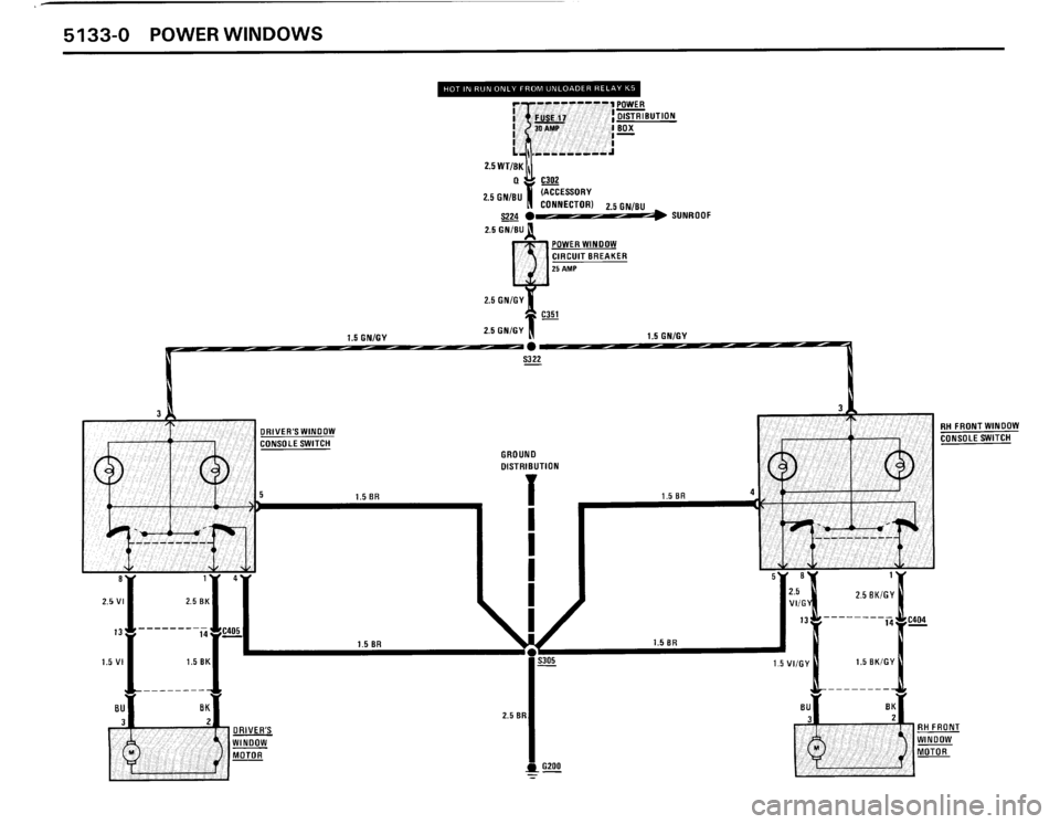 BMW M3 1987 E30 Electrical Troubleshooting Manual 
