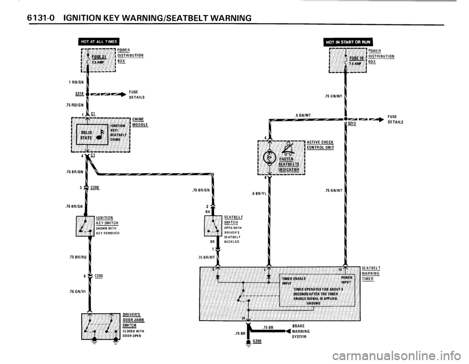 BMW M3 1987 E30 Electrical Troubleshooting Manual 