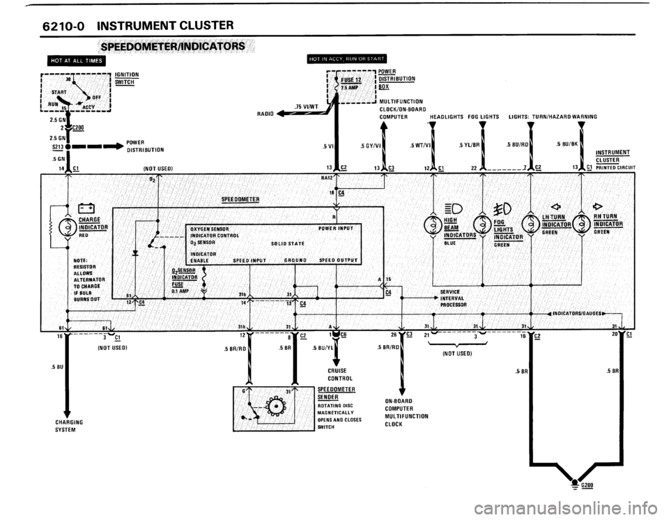 BMW M3 1987 E30 Electrical Troubleshooting Manual 