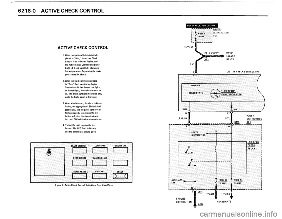 BMW M3 1987 E30 Electrical Troubleshooting Manual 