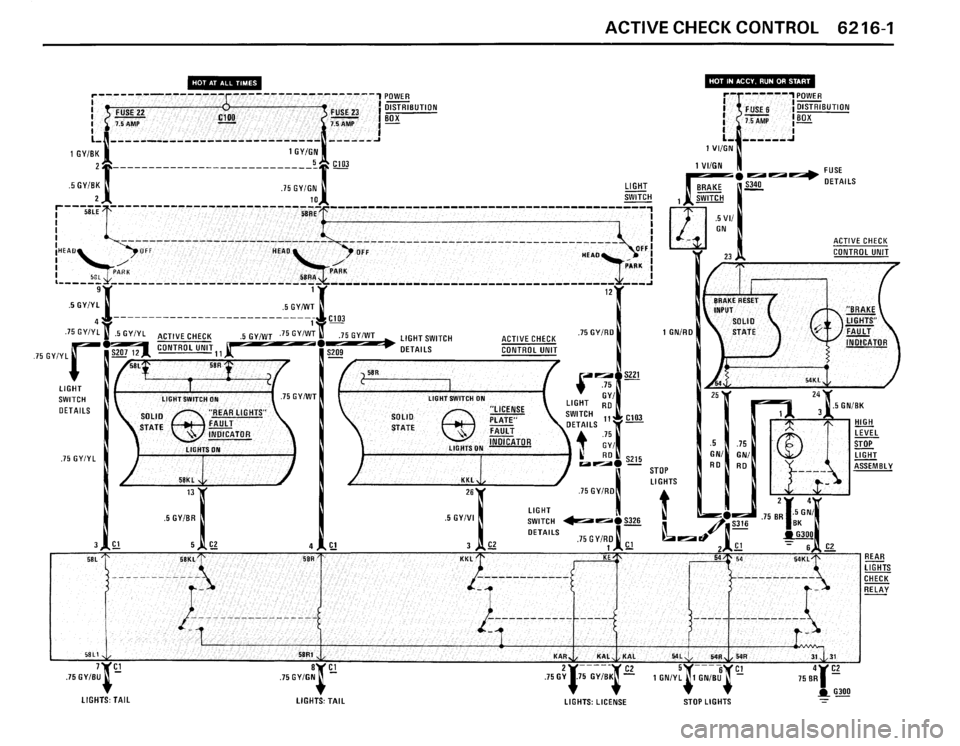 BMW M3 1987 E30 Electrical Troubleshooting Manual 