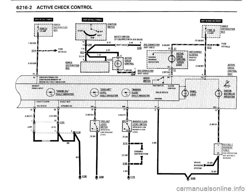 BMW M3 1987 E30 Electrical Troubleshooting Manual 