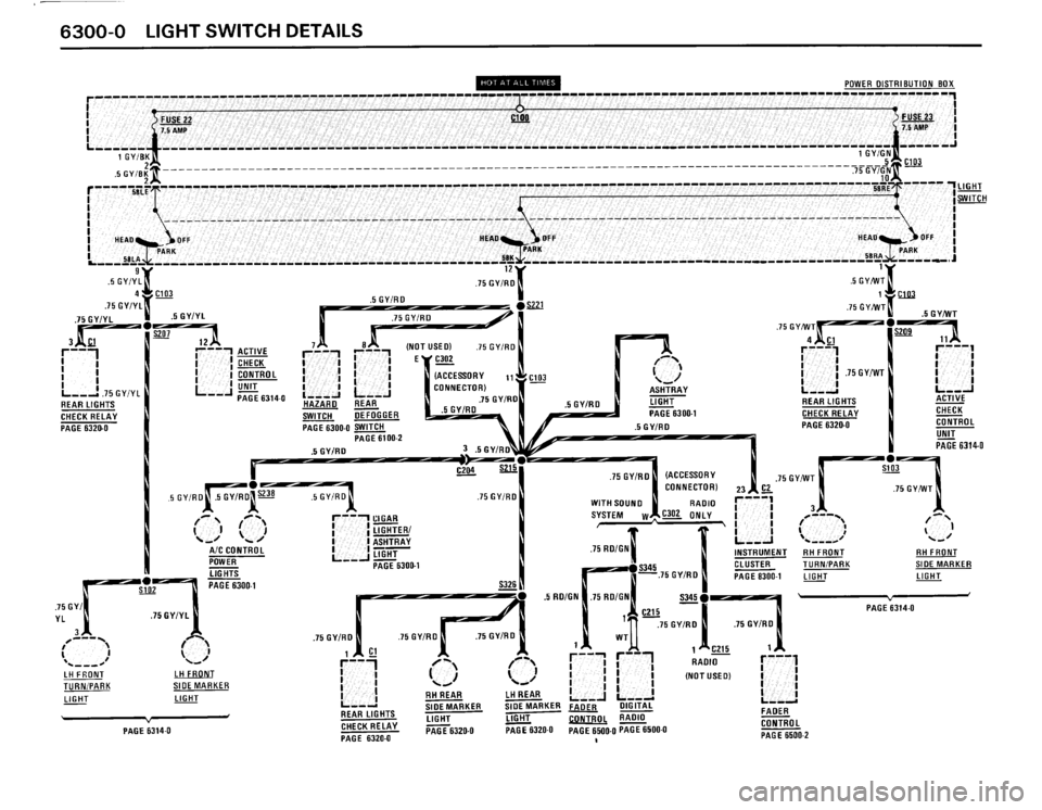 BMW M3 1987 E30 Electrical Troubleshooting Manual 