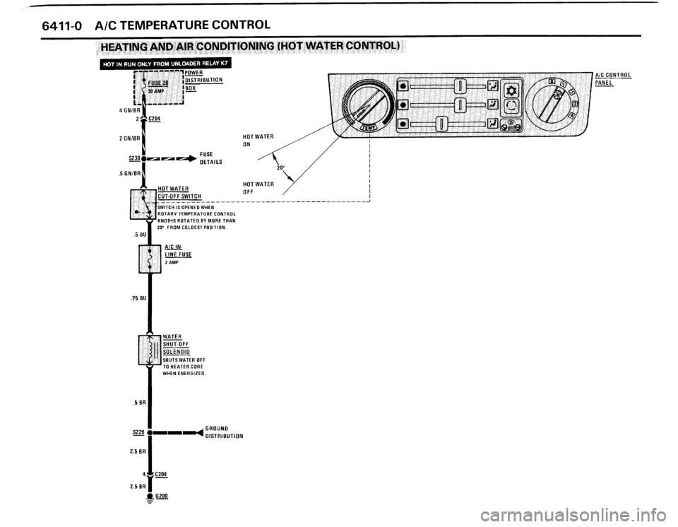 BMW M3 1987 E30 Electrical Troubleshooting Manual 