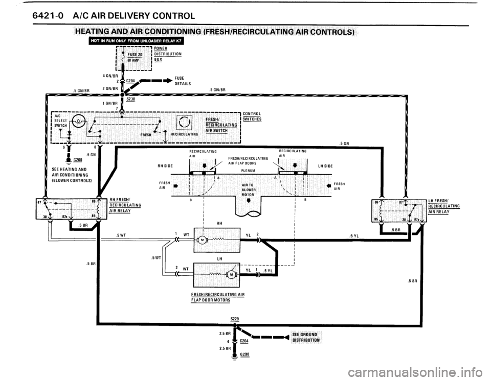 BMW M3 1987 E30 Electrical Troubleshooting Manual 