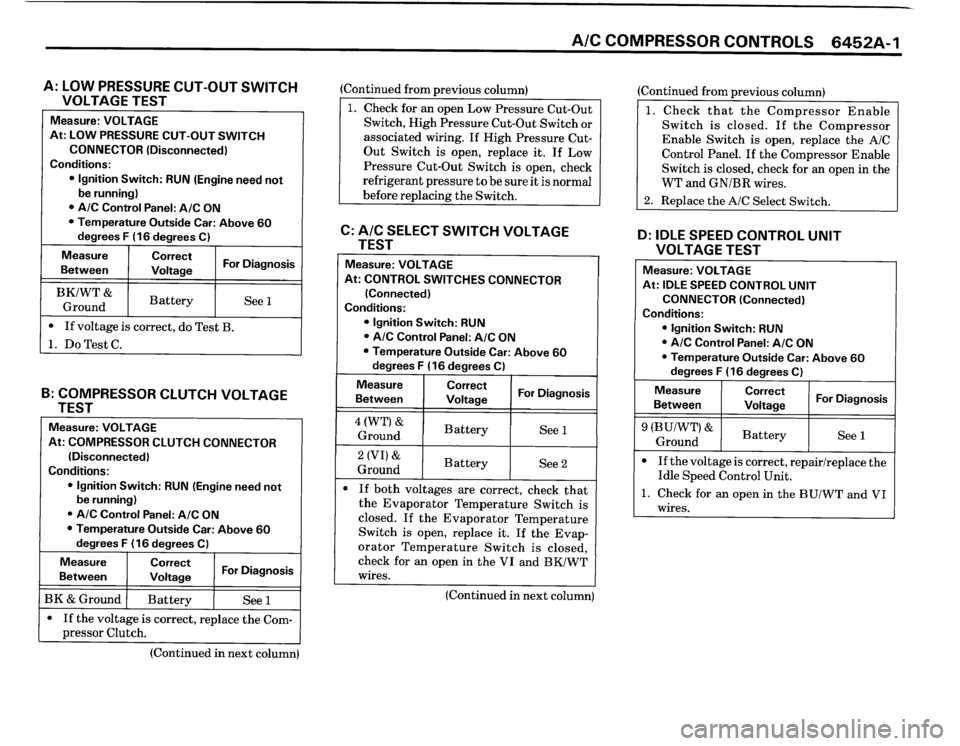 BMW M3 1987 E30 Electrical Troubleshooting Manual 