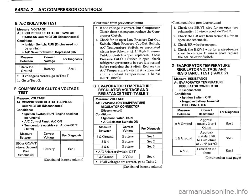 BMW M3 1987 E30 Electrical Troubleshooting Manual 