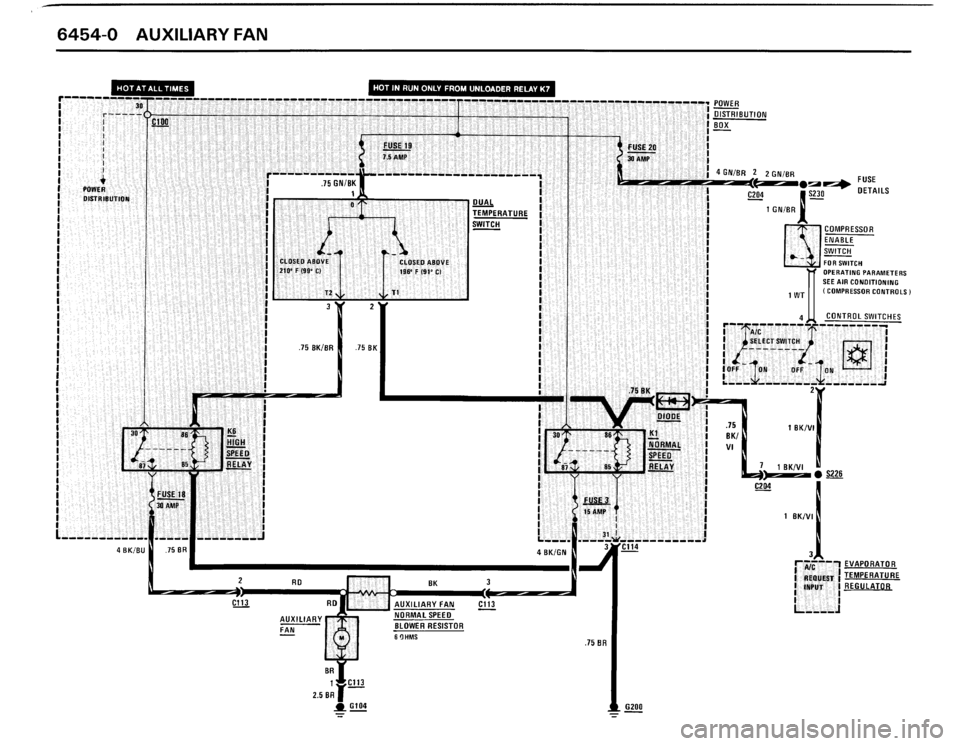 BMW M3 1987 E30 Electrical Troubleshooting Manual 