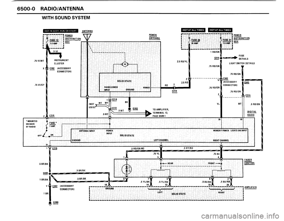BMW M3 1987 E30 Electrical Troubleshooting Manual 