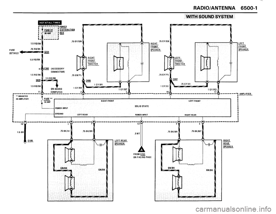 BMW M3 1987 E30 Electrical Troubleshooting Manual 