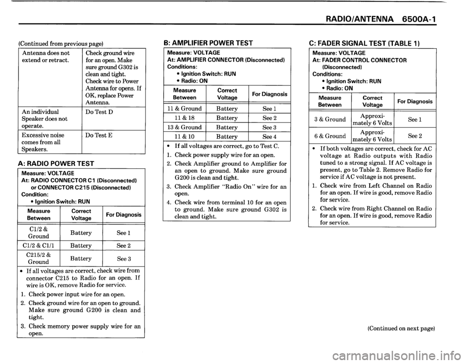 BMW M3 1987 E30 Electrical Troubleshooting Manual 