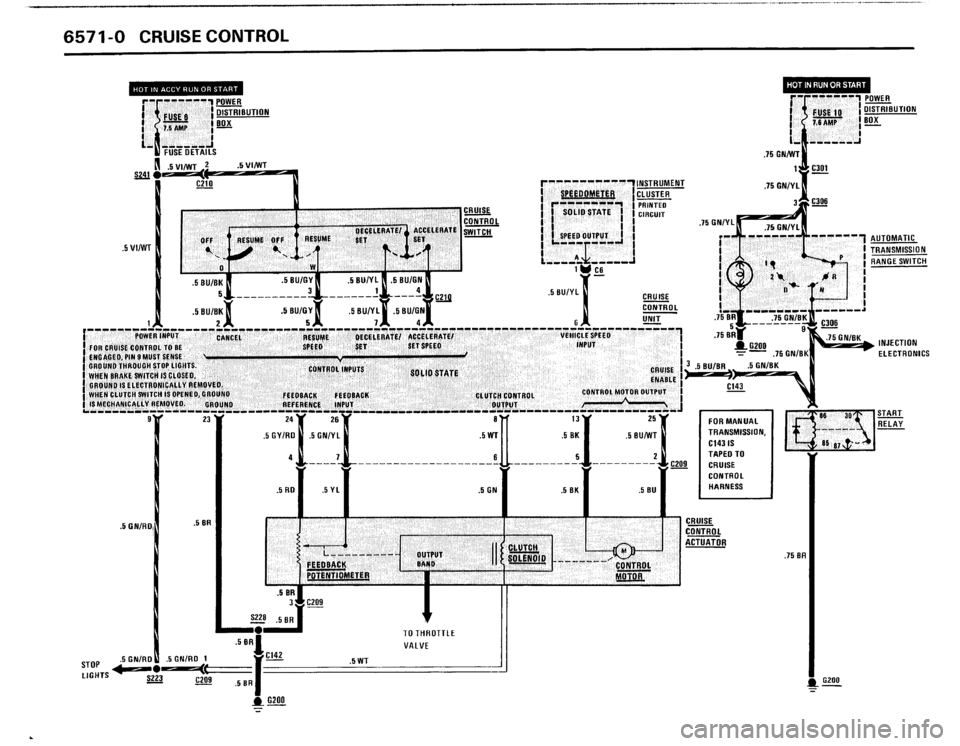 BMW 325i 1988 E30 Electrical Troubleshooting Manual 