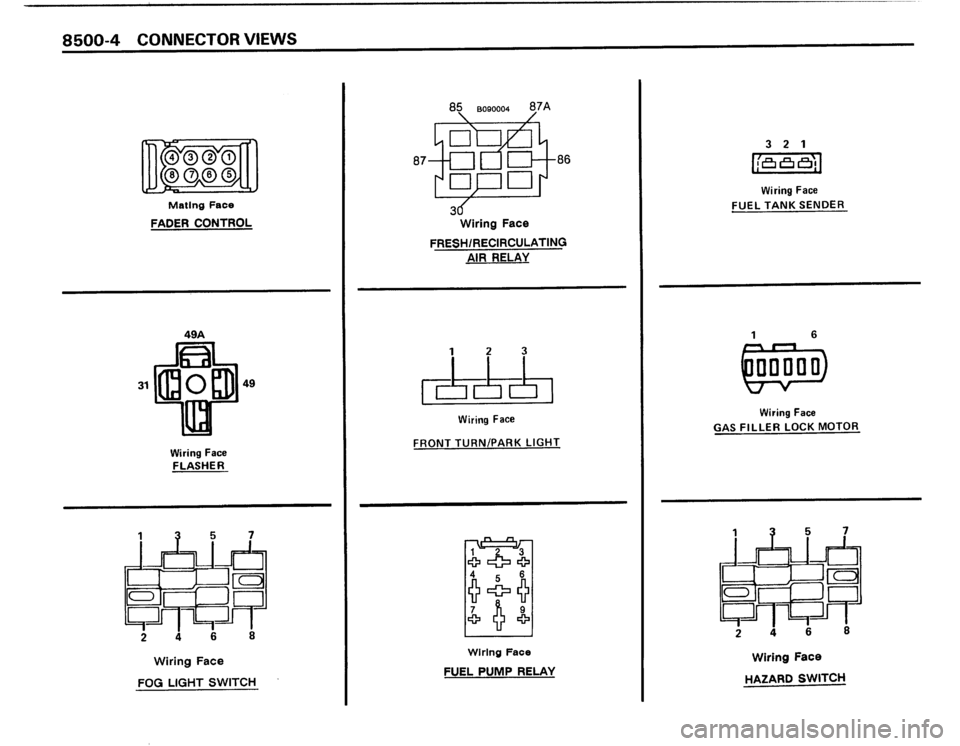 BMW 325i 1988 E30 Electrical Troubleshooting Manual 