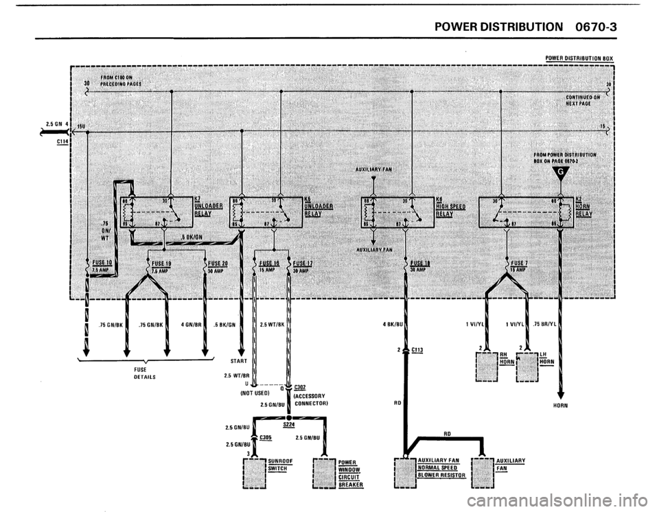 BMW 325i 1988 E30 Electrical Troubleshooting Manual 