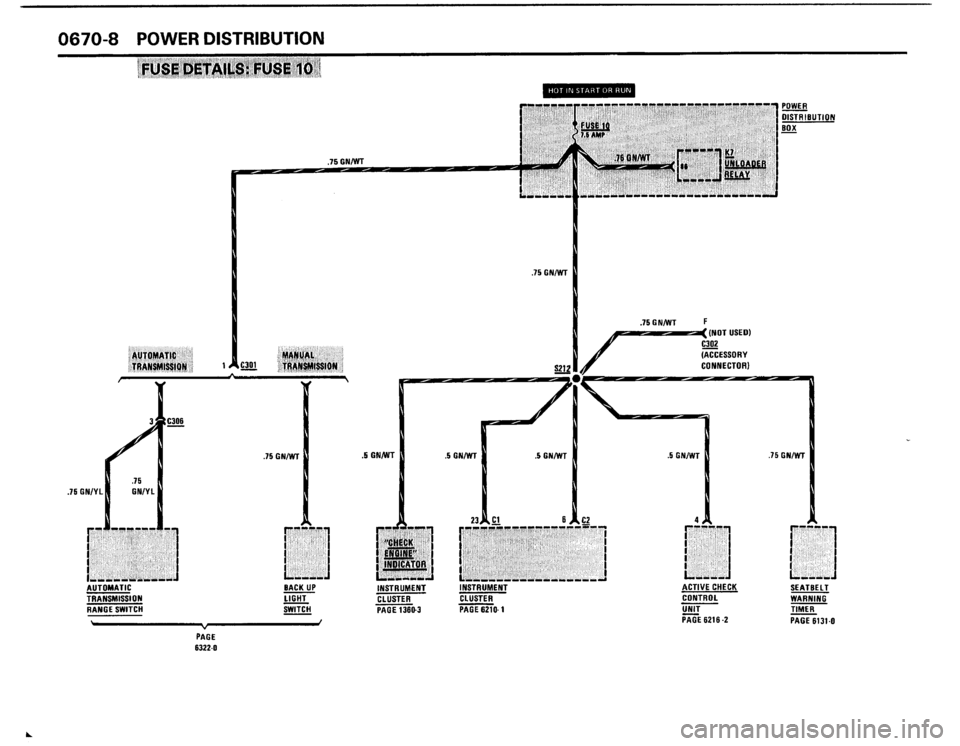 BMW 325i 1988 E30 Electrical Troubleshooting Manual 