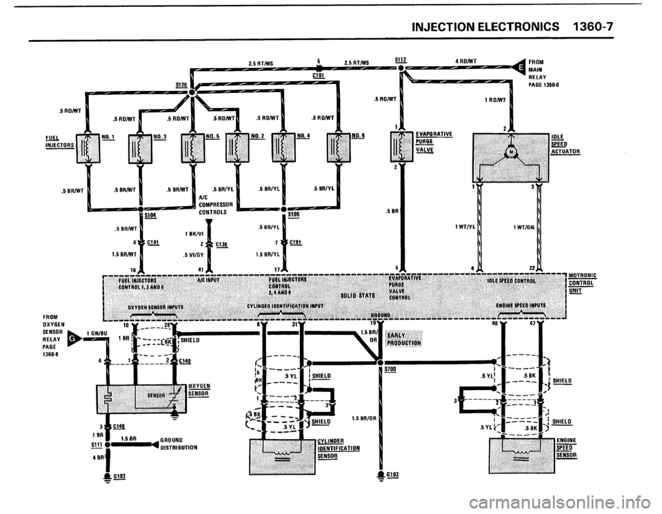 BMW 325i 1988 E30 Electrical Troubleshooting Manual 