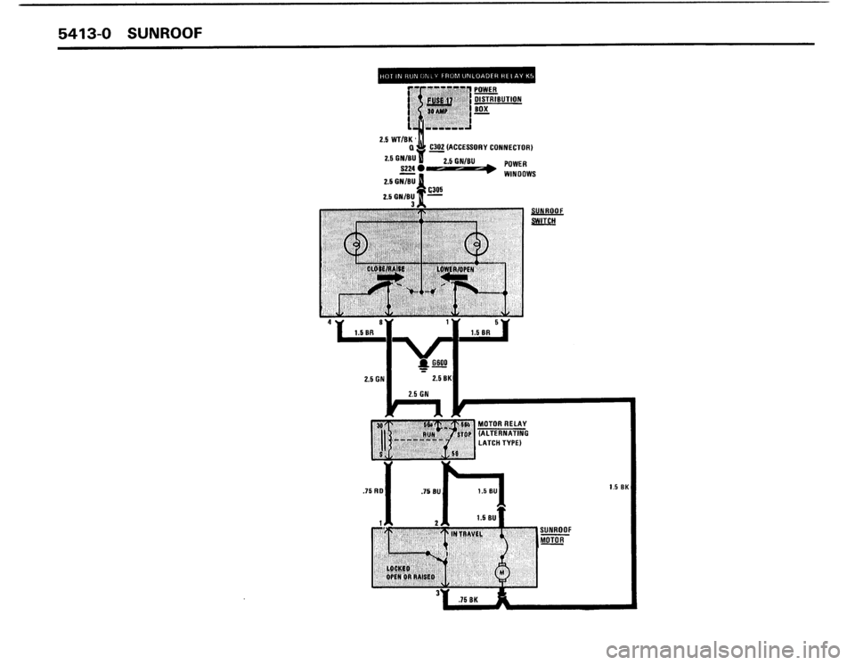 BMW 325i 1988 E30 Electrical Troubleshooting Manual 