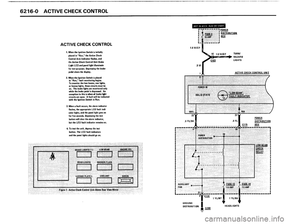 BMW 325i 1988 E30 Electrical Troubleshooting Manual 